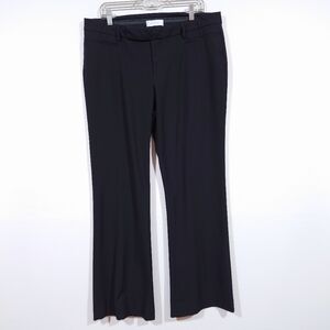 Gap Modern Boot black trousers in size 14L (Long).